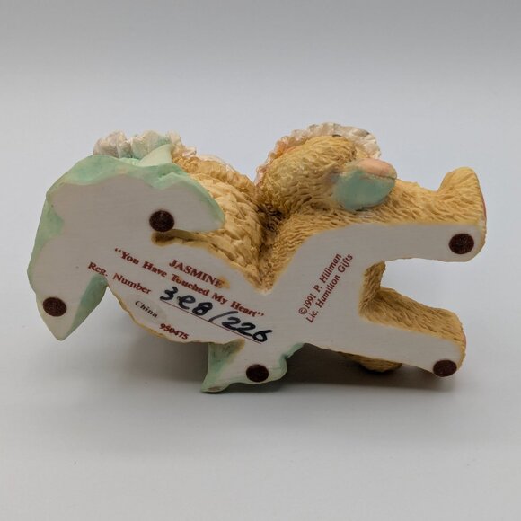 Cherished Teddies Jasmine "You Have Touched My Heart " (950475) 1991 - Picture 7 of 10